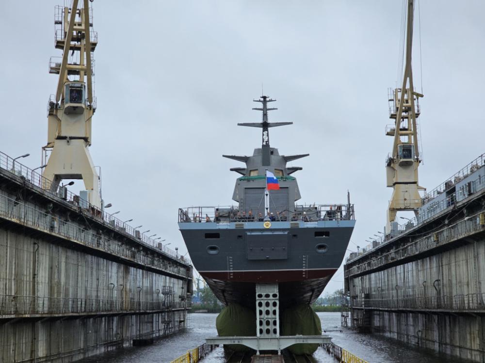 ОСК спустила на воду корвет «Проворный»