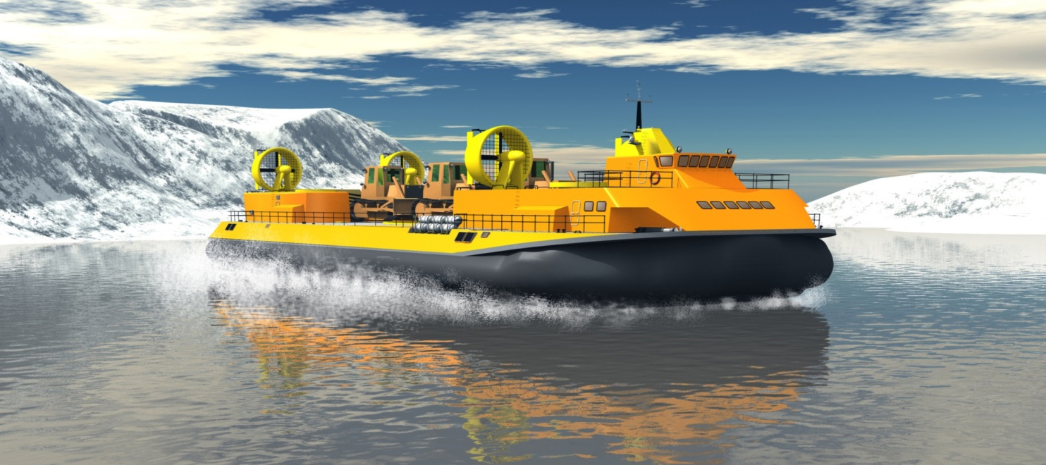 Project TSVP150 Cargo aircushion vessel