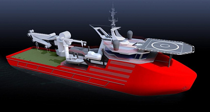 Project 22980 Vessel for underwater engineering works on seabed oil and gas fields